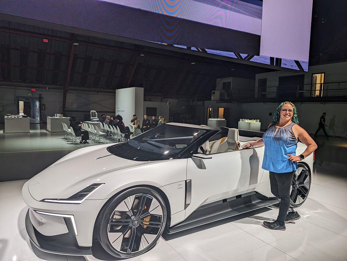 The Polestar 6 Electric Roadster And The Polestar 5 Were Also Featured. Photo: Patrick Anderson