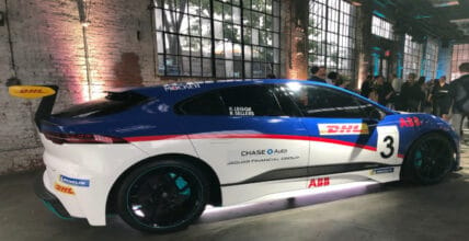 Formula E Racing, Race Car Drivers Like Katherine Legge And Luxury Car Manufacturer Jaguar Are Setting The Stage For Consumer Electric Vehicle Innovations.