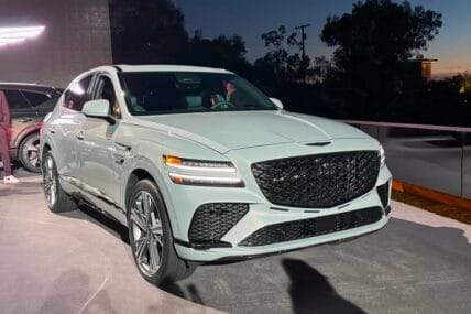 The Front End Of The 2025 Genesis Gv80 Coupe. Photo: Allison Barfield