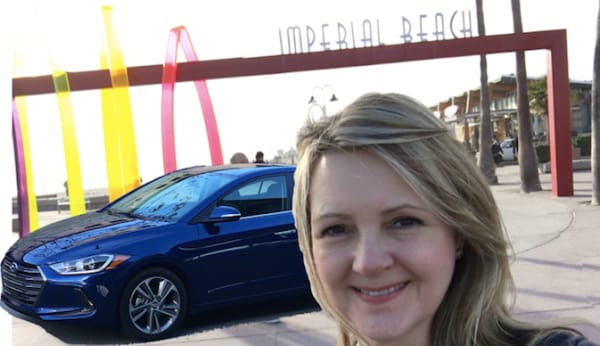 A Girls Guide To Cars | Big Things Come In Small Packages: 2017 Hyundai Elantra - 2017 Hyundai Elantra At Imperial Beach Feature Photo