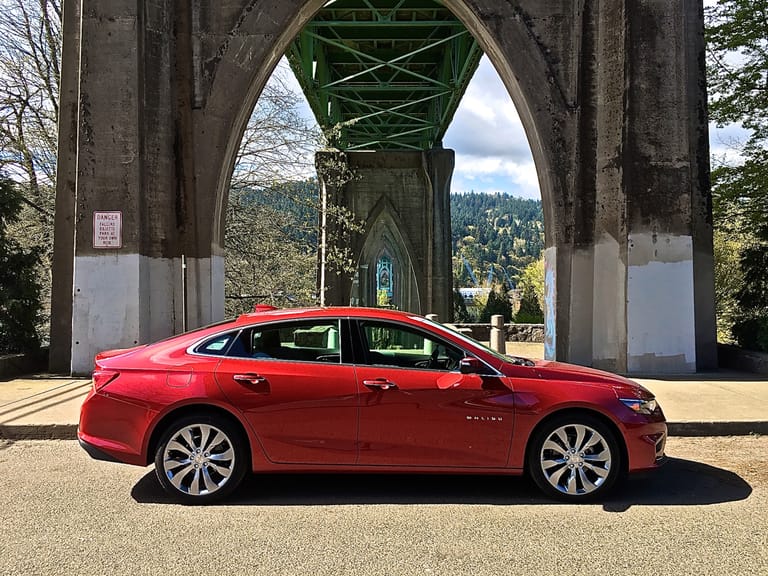 A Girls Guide To Cars | Used: 2016 Chevrolet Malibu: A Drive Through Portland, Oregon In Comfort And Style - St Johns Park Malibu