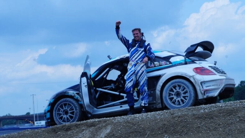 Scott Speed - Global Rally Cross Winner In Dc