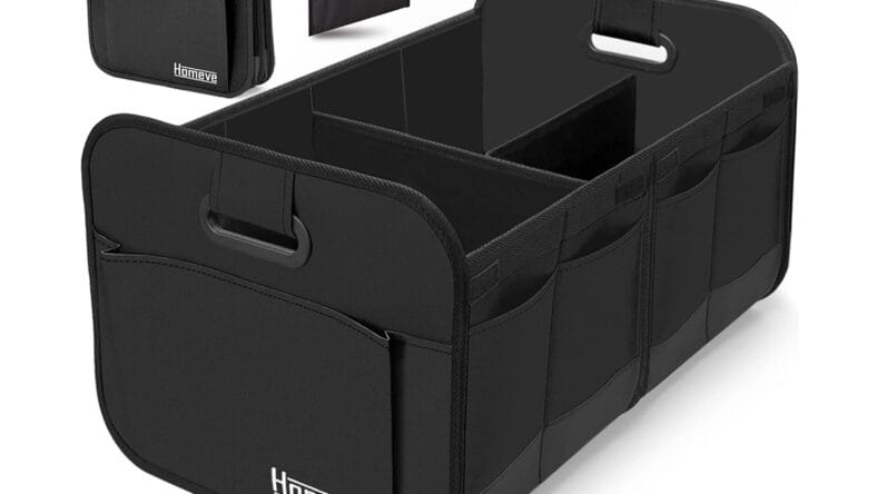 This Trunk Organizer Will Keep Your Junk Collected. Photo: Home Depot