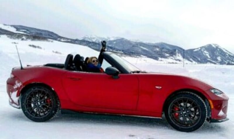 A Girls Guide To Cars | Driving On Ice With Mazda'S I-Activ All-Wheel-Drive - Mazda Mx 5 Miata 800X478 1