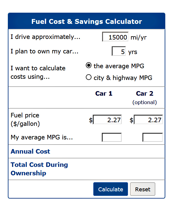 Fuel Economy Savings Calculator Best Description About Fuel Economy New Rules To Help Accuracy In Reporting A S Mileage Calculator Sign