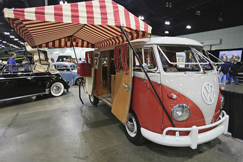 1961 VS Wesphalia S023 camper at the LA Classic Auto Show.