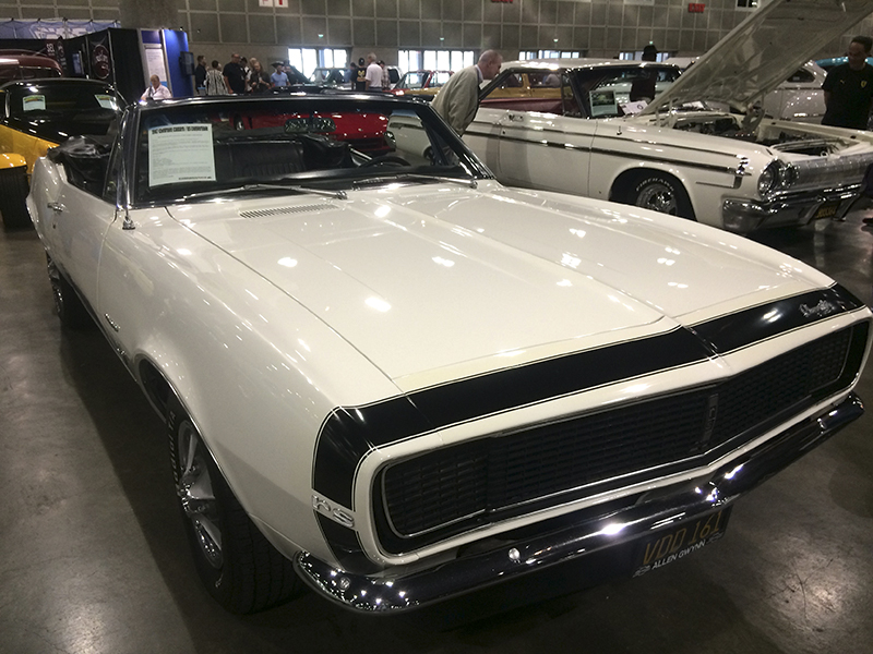 Chevy Camaro at the LA Classic Auto Show.