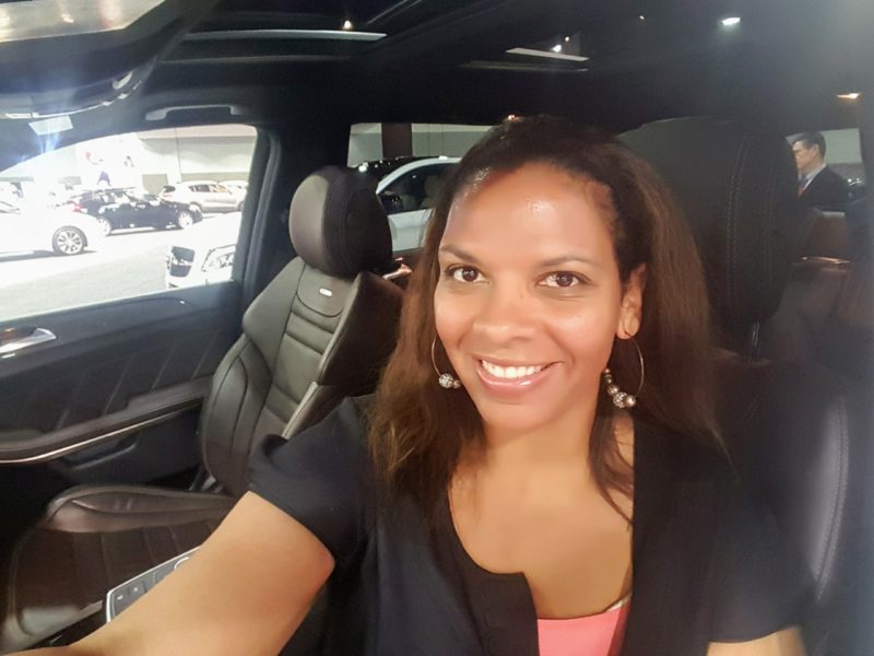 Maria Smith had a fantastic time comparing models at the Atlanta International Auto Show