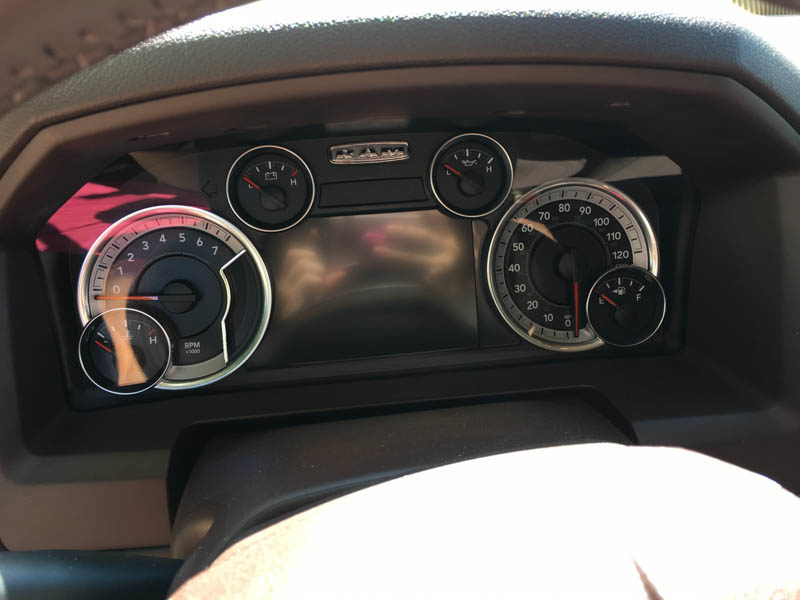 2017 Ram 1500 Lone Star Silver Edition Dashboard