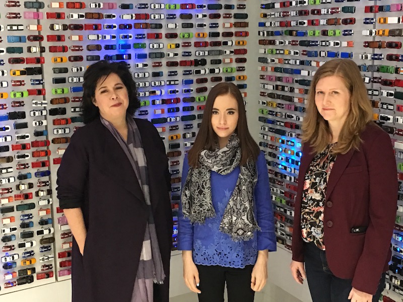 Victorai Schein Sheryl Connelly and Jackie DiMarco of Ford