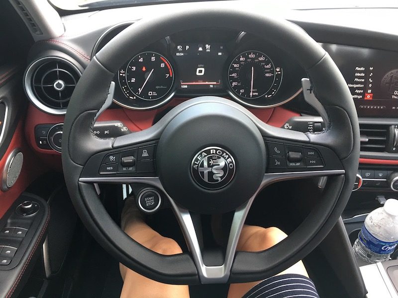 2017 Alfa Romeo Guilia luxury performance car