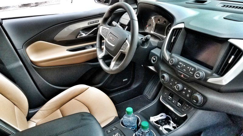 Interior Look at 2018 GMC Terrain