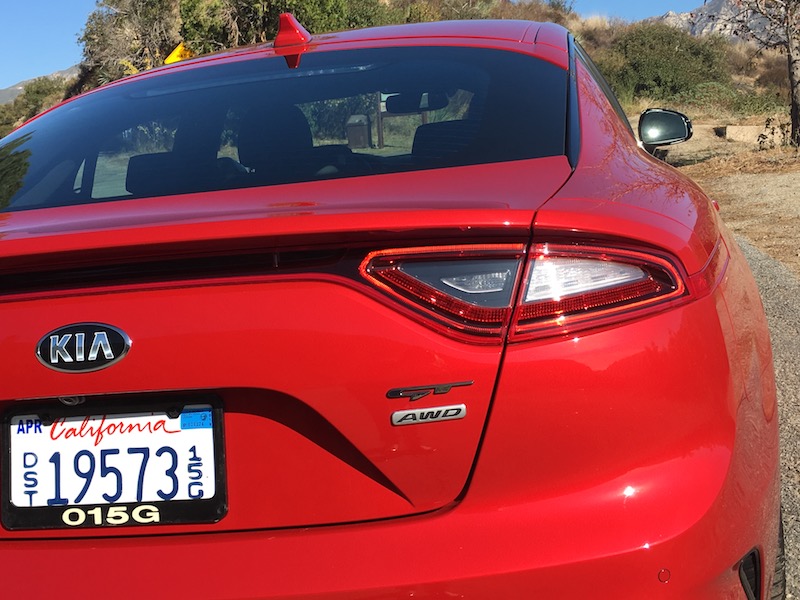 Stinger Luxury Performance Sedan