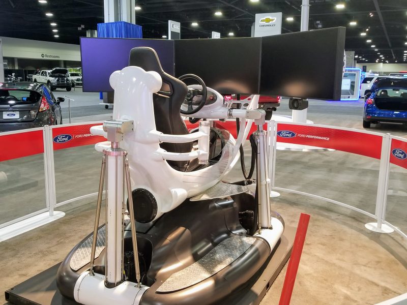 Expect a line for the Ford Simulator at the 2018 Atlanta Auto Show.