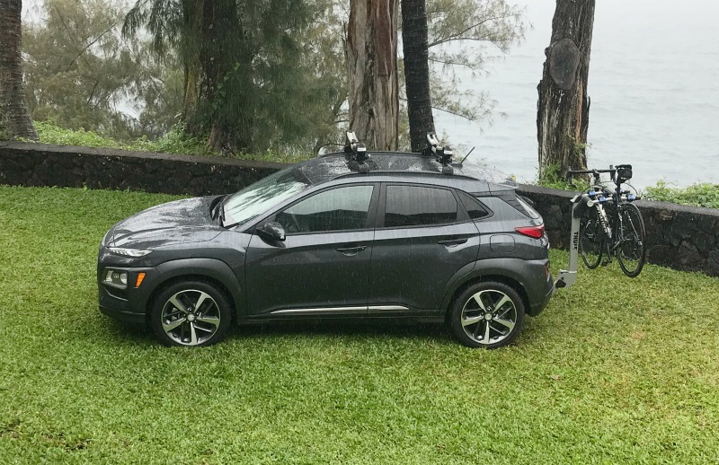 2018 Hyundai Kona at Cliff House. The perfect family crossover for small families, active couples, or singles.