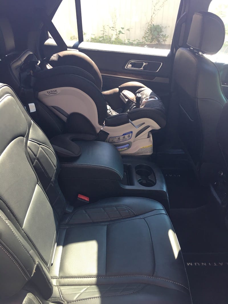 Ford explorer car seat installation shop