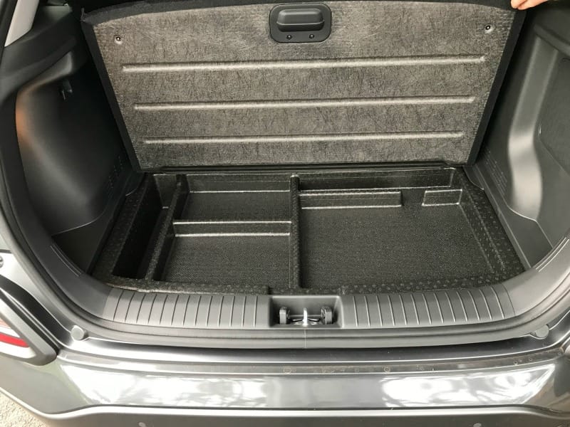 Hyundai kona sales trunk organizer