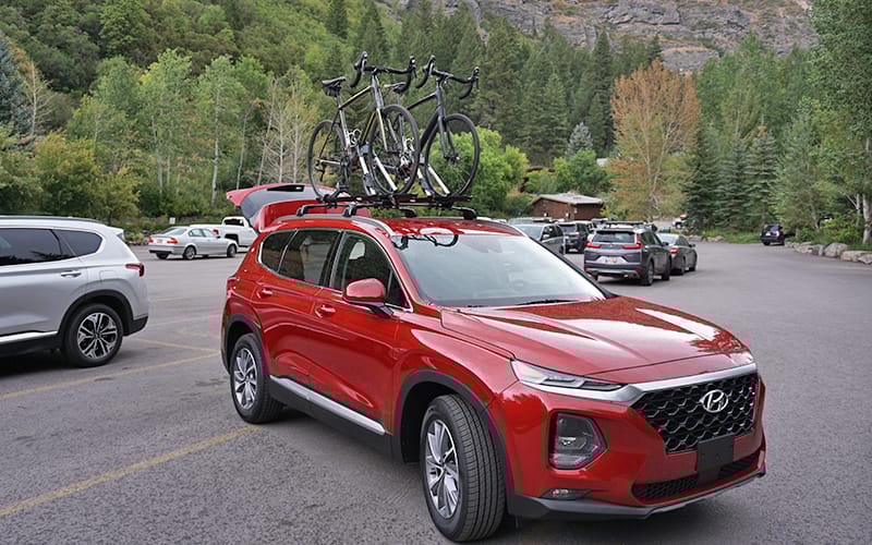 Bike rack for hyundai santa fe 2019 sale
