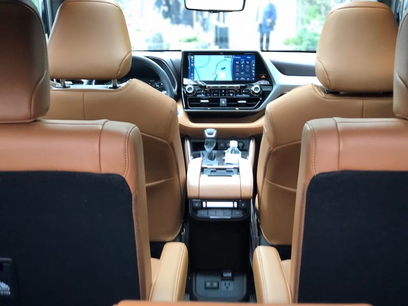 Toyota highlander cheap 3 seater