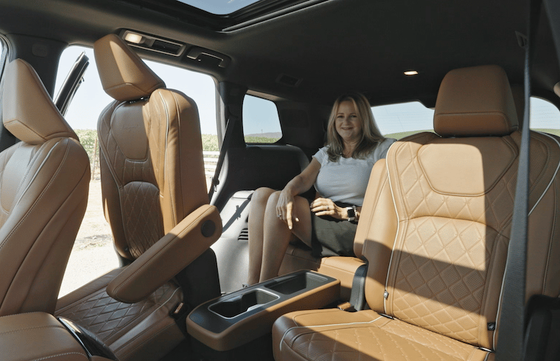 Infiniti qx60 3 car seats discount