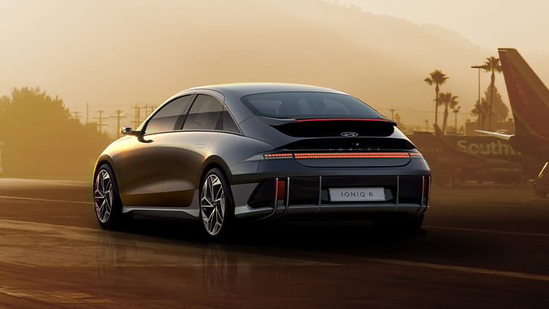 The Hyundai IONIQ 6 is a Streamlined Electric Sedan With Classic Looks 