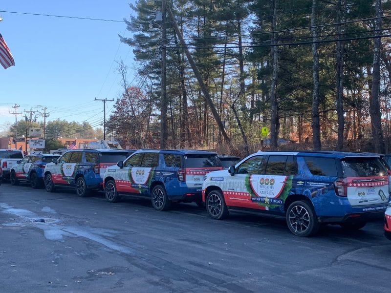 Chevrolet Leads The Longest Veterans’ Day Parade With Wreaths Across
