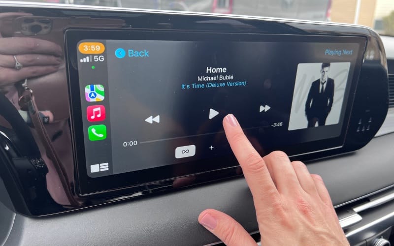 The Multimedia System Includes A 12.4-Inch Touch Screen With Apple Carplay And Android Auto Connectivity. Photo Allison Bell