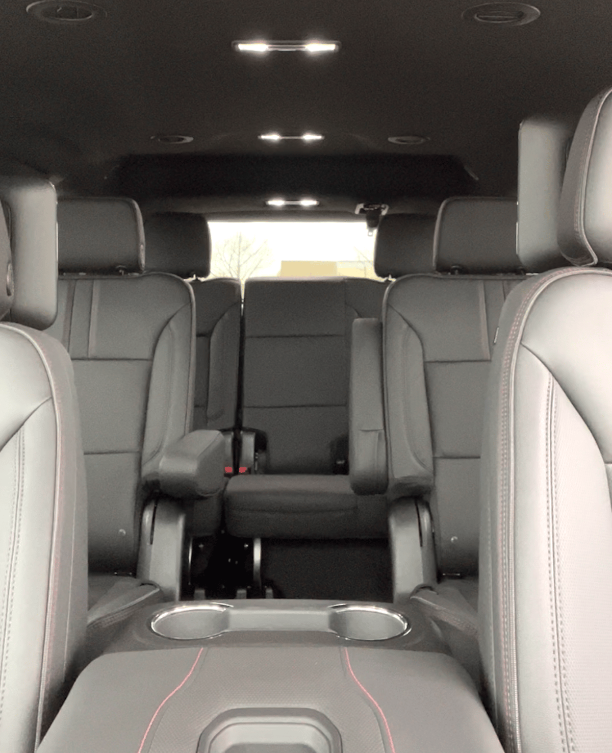 Chevy tahoe car seat installation clearance