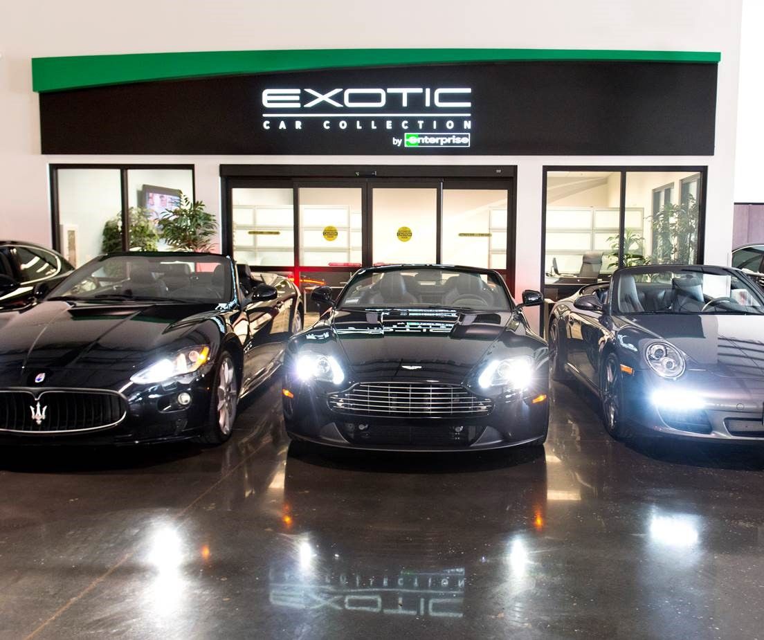 Enterprise Exotic Cars rental
