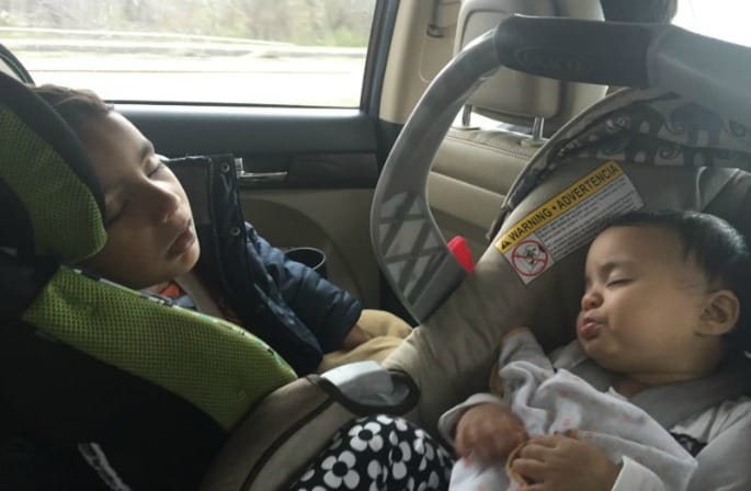 It might be tempting to let them sleep, but it's dangerous heatstroke hot car deaths