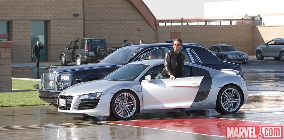 Iron Man's Audi R8 might be one of the best movie cars ever