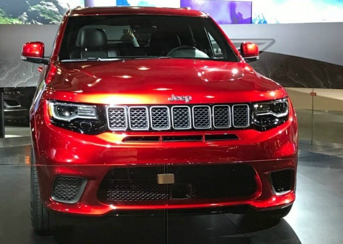 This speedy Jeep Grand Cherokee is one of the family cars coming soon.