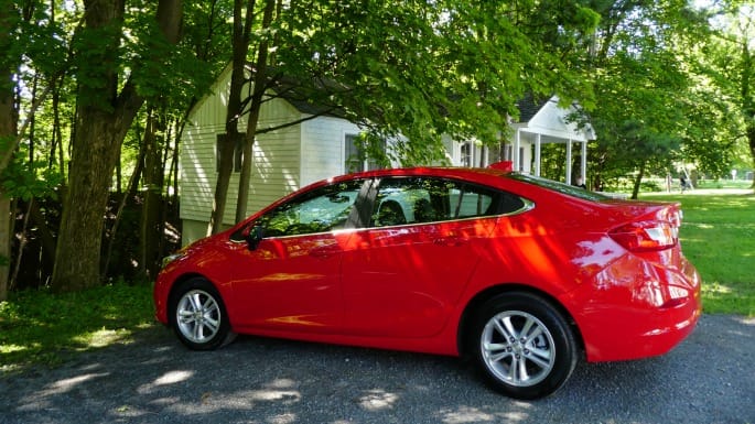 2017 Chevy Cruze Diesel compact sedan
