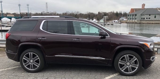 GMC Acadia 3 row suv