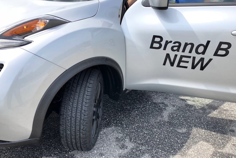 Testing New And Worn Tires