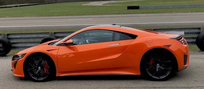 A Girls Guide to Cars | The DNA of the Acura Sports Car: How the NSX Supercar Inspires the Rest of the Lineup - I got to drive this one too. The Thermal Orange Pearl seems just a little faster 1