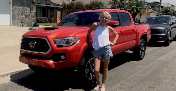 "Blue" Tacoma, the Perfect Midsize Pickup Truck, Made for Moms 10 Toyota Tacoma perfect midsize pickup truck