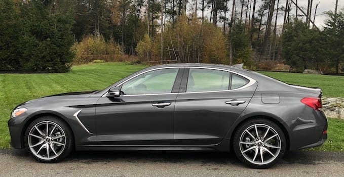 A Girls Guide to Cars | Why the Genesis G70 is the Most Awarded Car of the Year - 2019 Genesis G70 featured image