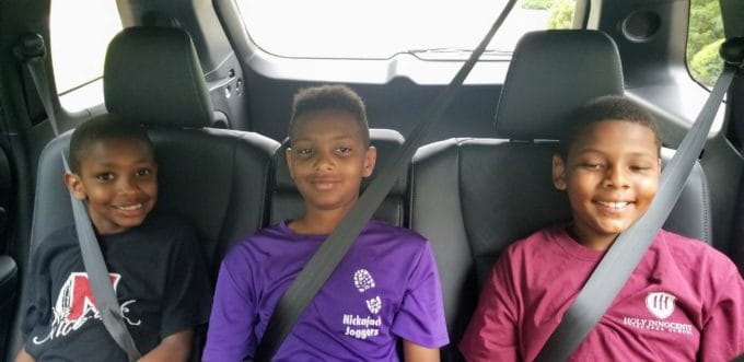 The 2019 Honda Passport is a great mid-sized SUV with tons of trunk room.