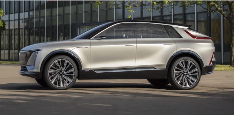 The Cadillac Lyriq Electric Suv