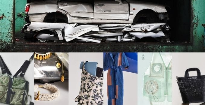 Re:Style 2020 collage - Fashion made from car parts