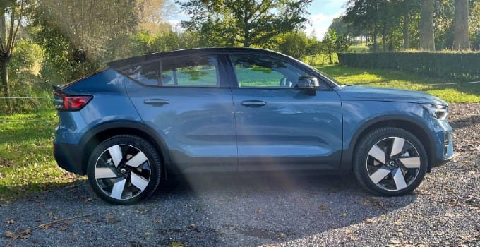 volvo c40 electric car