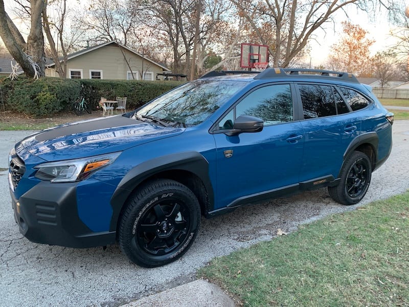 Subaru-Outback-W2022 Subaru Outback Wilderness Front Angle View. Photo: Kim Croisantilderness-2022