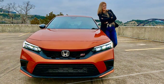 Me with the 2022 Honda Civic Si featured image