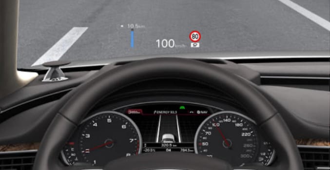 Head up display Audi Q5 Sportback