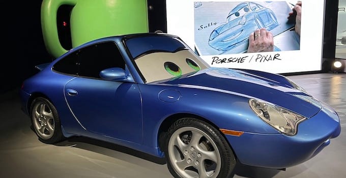 Pixar Partners with Porsche to Create a Real Sally Carrera 911, and She Could Be Yours 8 Sally Porsche Unseen SXSW featured image