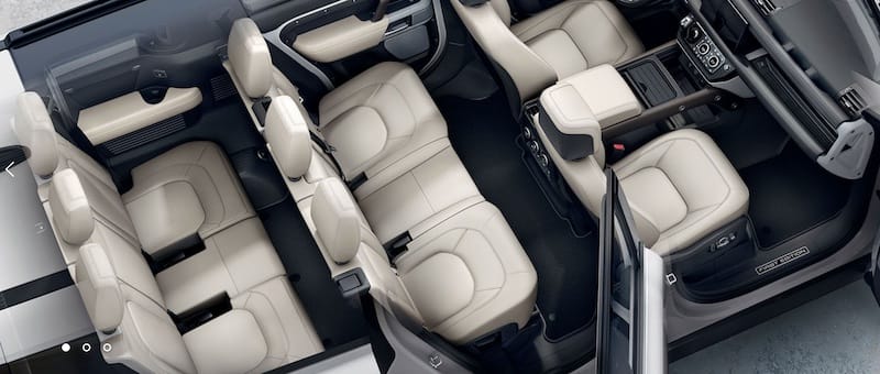 Land Rover Defender 130, Three Rows! Photo: Land Rover