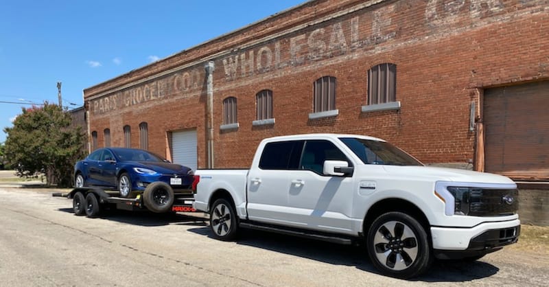 2022 Ford Lightning Towing