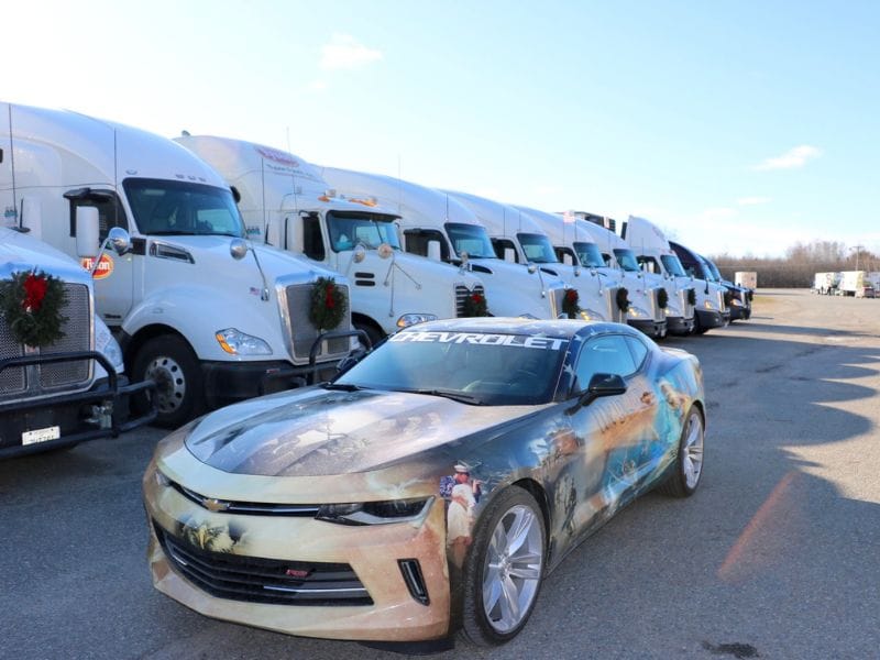 The Camaro has been a part of Wreaths Across America in past years. Photo: WAW