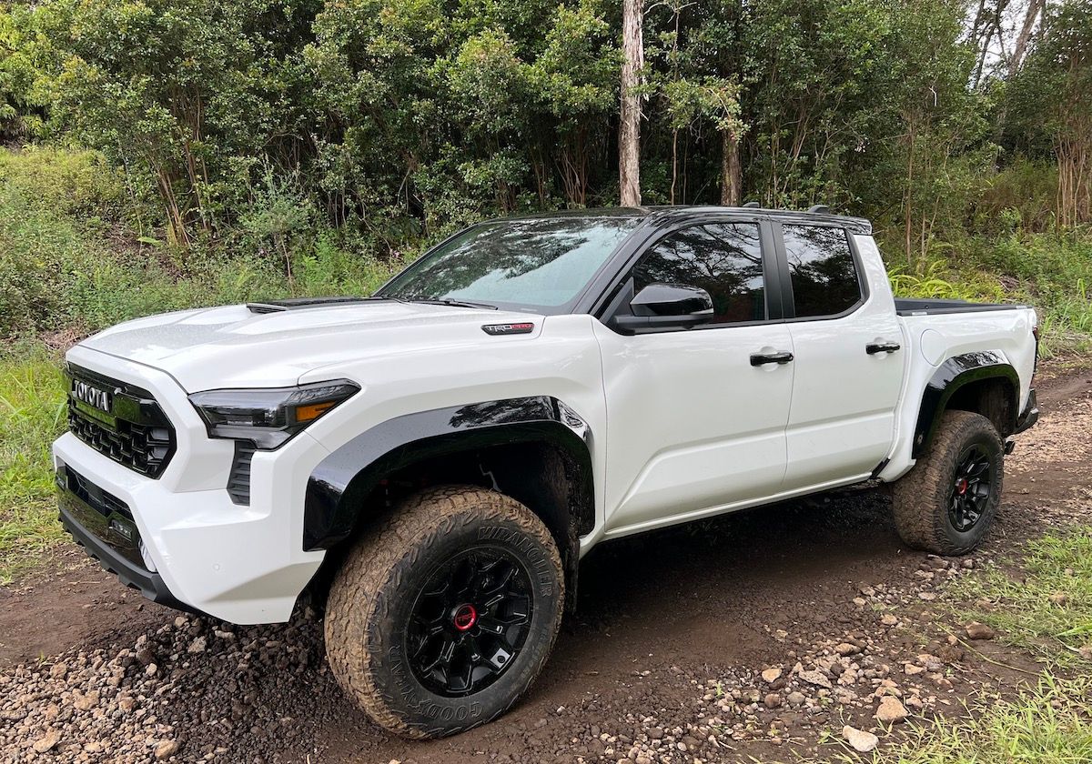 The Best New Toyota Trucks: How to Choose Between Two Legends 9 The 2024 Toyota Tacoma Trd Pro Is Sharp In Black And White